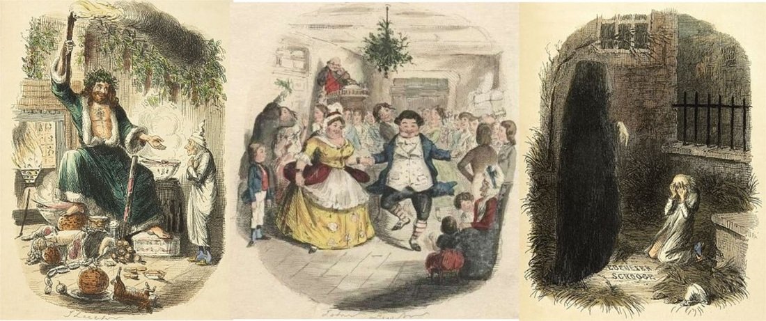 A Christmas Carol Illustration Jigsaw Puzzle reference image