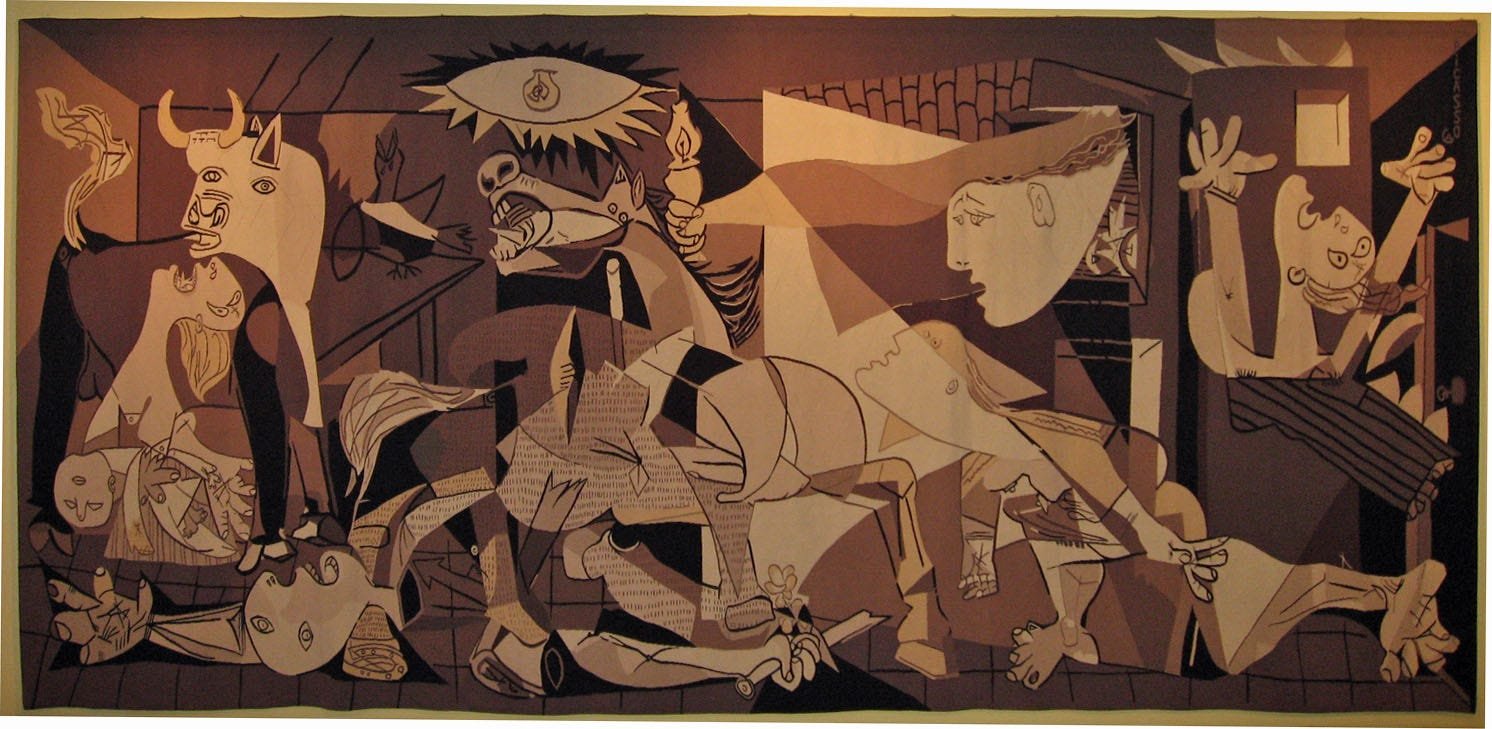Guernica (Pablo Picasso) Jigsaw Puzzle reference image