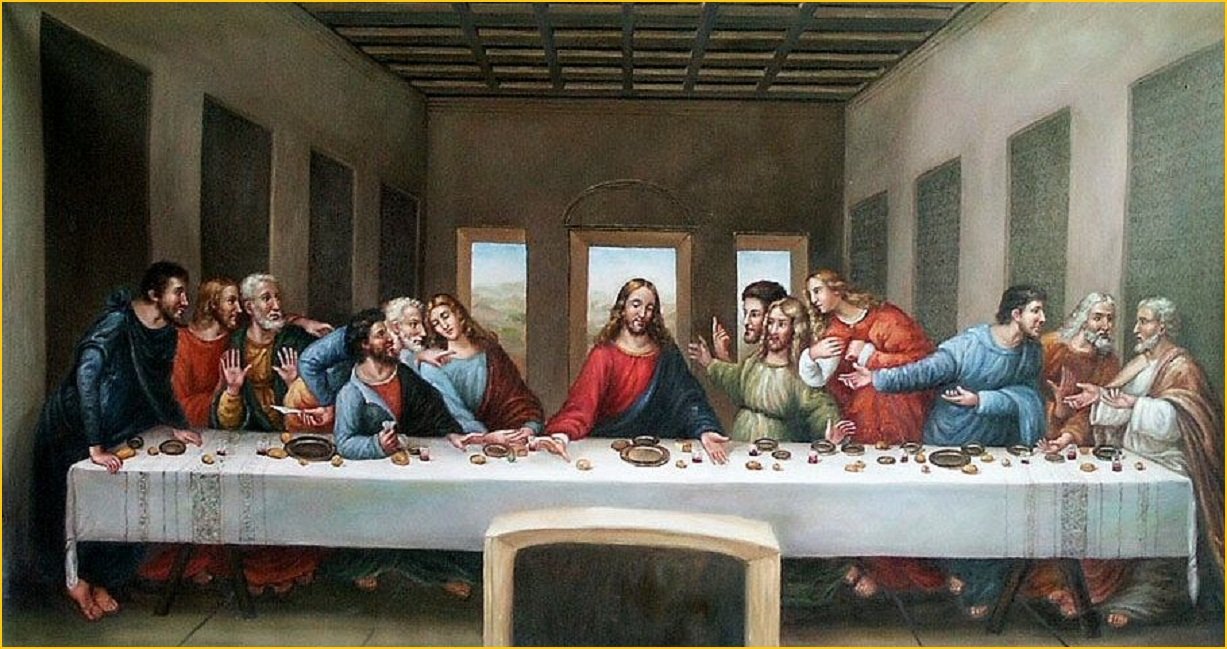 The Last Supper (Leonardo da Vinci) Jigsaw Puzzle reference image